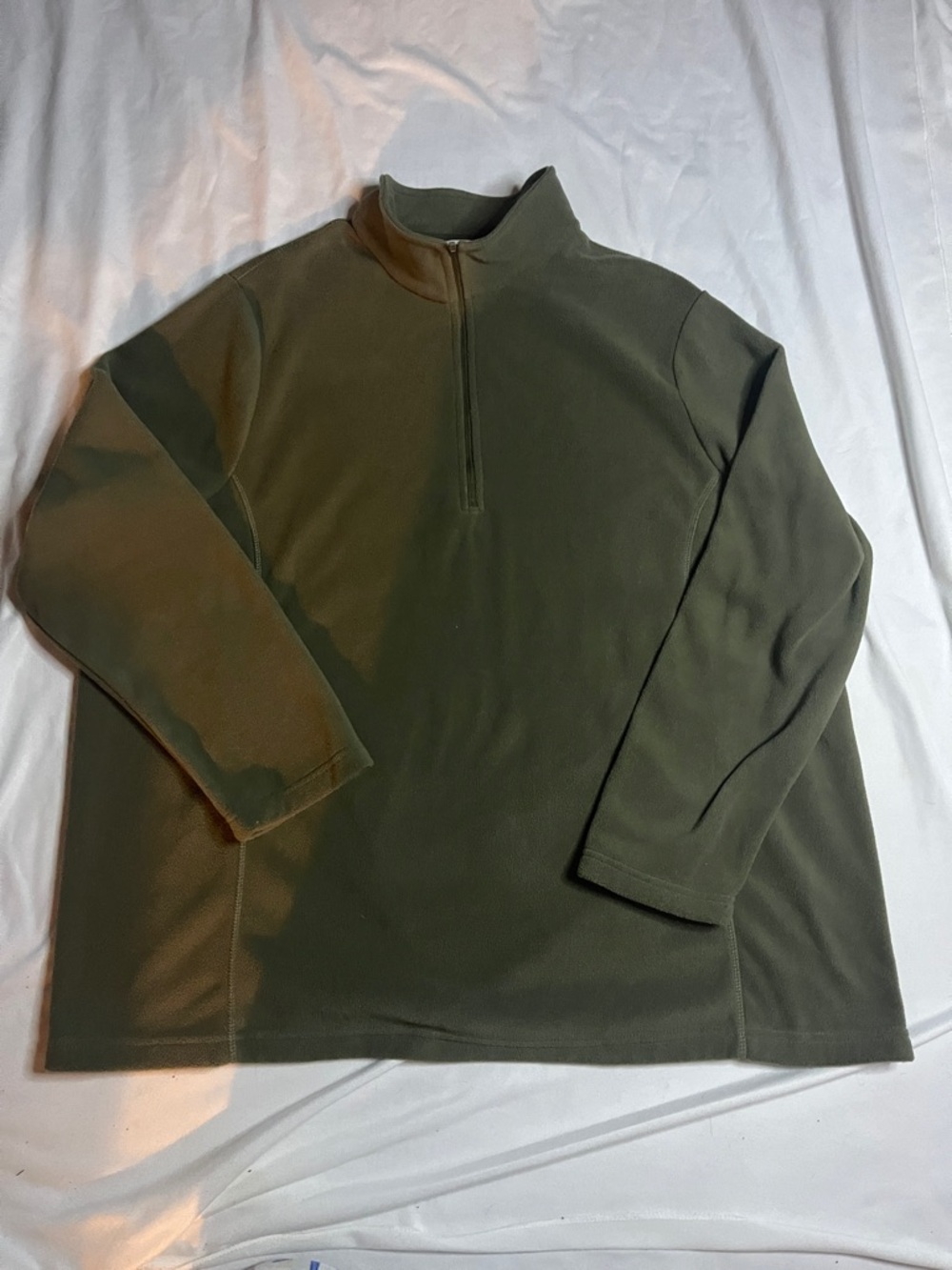 Lands’ End 1/4 Zip Fleece Pullover